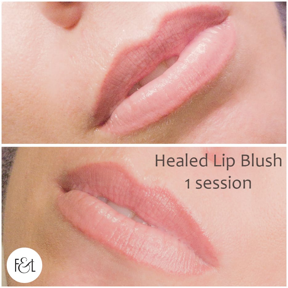 healed lip blush - 1 session